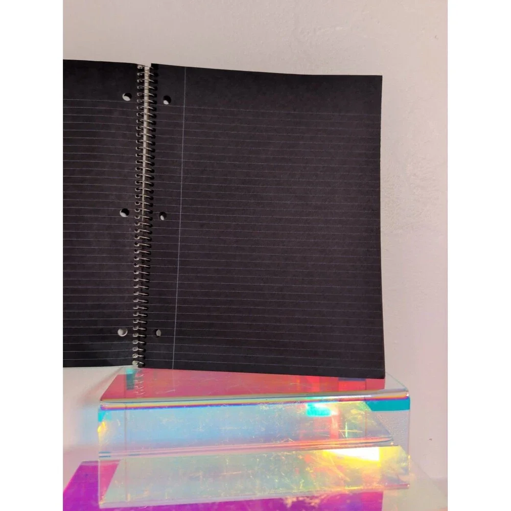 Riverside Black Lined Paper Notebook Wide Ruled 8.5 x 11 Vintage 1999 New/Unused